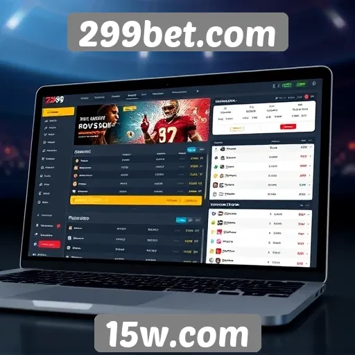 Avaliação da interface do usuário no 299bet.com